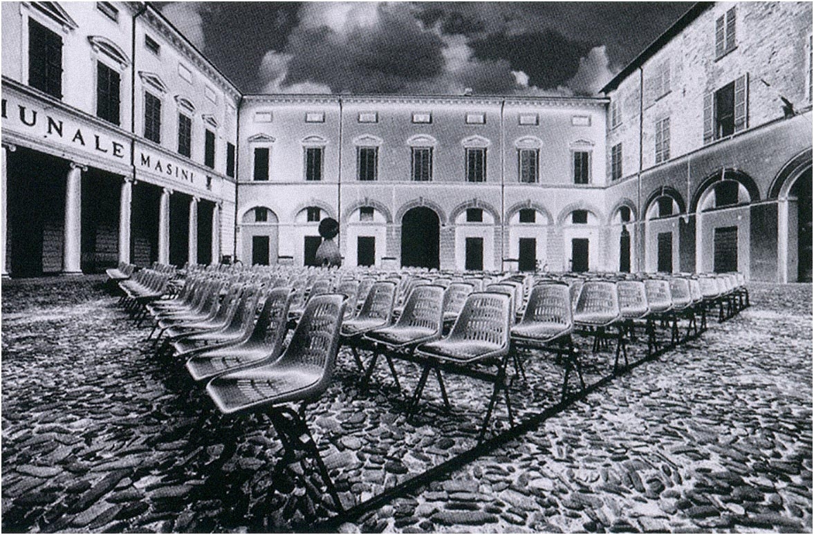 Marco Cavina "La piazza trasfigurata" - Sez. Digitale Elaborazioni 3° Premio