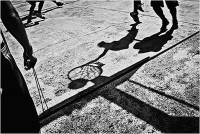 Fabiano Venturelli "All'ombra del canestro 4" - Sez. Stampe Bianconero 1° Premio