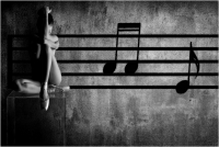 Carlo Corsini "In chiave di violino" - Sez. Stampe BN Premio ex-aequo