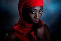 Giuseppe Tambè "The red scarf" - Premio speciale Ritratto