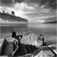 Bettancini Andrea - Cruise passengers (2021) - Tema libero (BN) Truciolo d'Oro